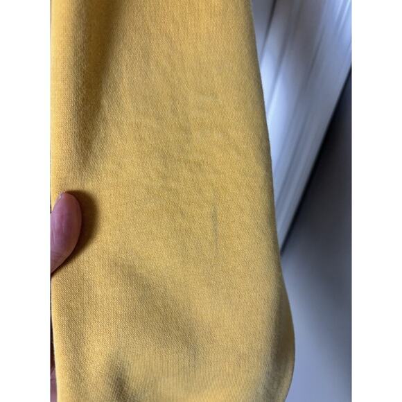Vintage Yellow Tommy Hilfiger Hoodie Sweatshirt Large - Picture 6 of 8